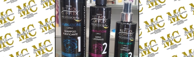 Kit Laminazione Capelli Trico Retinol Complex